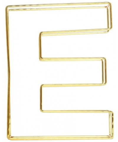 8" Tall Gold Wedding Centerpiece 3D Wire Letter Decoration for Wedding Party Decoration DIY Decoration Supplies - E - E - CP1...