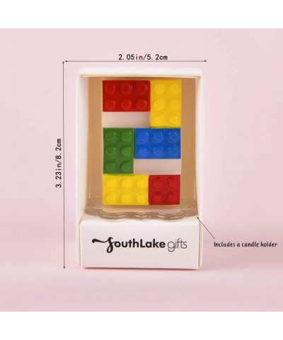 Colorful Interesting Building Block Candle Number Candle for Birthday (2) - CO199LCHELD $10.61 Cake Decorating Supplies