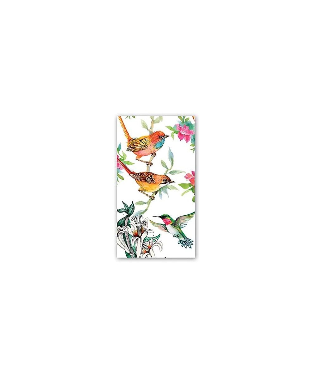 15-Count 3-Ply Paper Hostess Napkins- Bird Song - CZ183RZ7S8L $13.36 Tableware