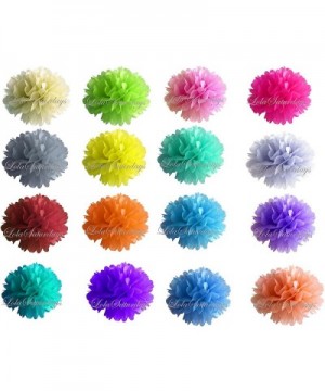 Paper Pom Poms 3 Sizes 6 Pack Silver - Silver - CQ11T9QS5LT $6.73 Tissue Pom Poms