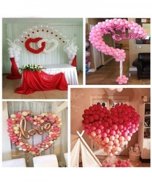 Heart Balloon Arch Frame kit- DIY Different Balloon Shape- m Shape o Shape y Shape W Shape- Reusable Kit With 20PCS Clips For...