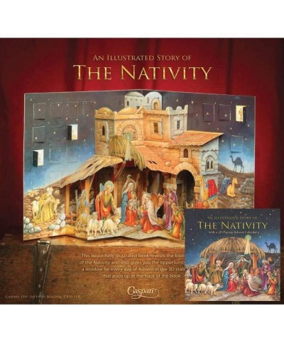 Entertaining with Christmas Pop-Up Advent Calendar and Story Book- Nativity- 1-Count - CK1198AW1V5 $22.81 Advent Calendars