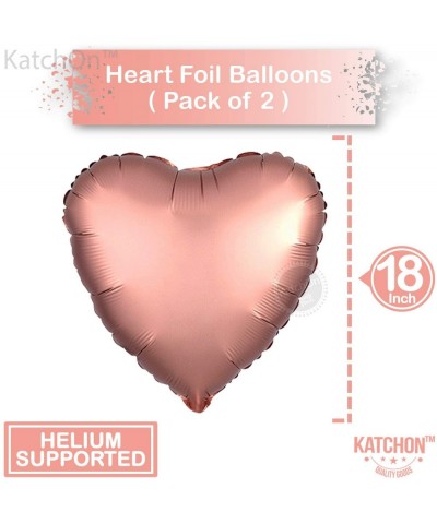 Love Balloons Decorations- Rose Gold - Large- Pack of 13 - Beautiful Rose Gold Love Balloon for Valentines-Day Party Supplies...