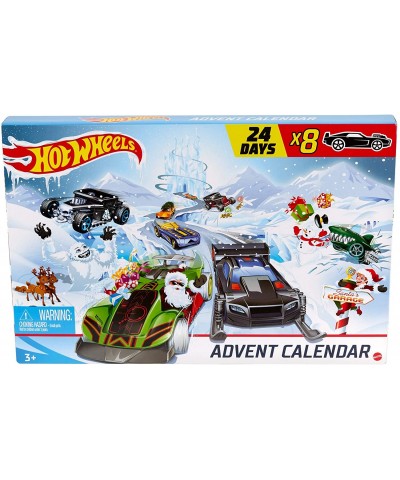 Advent Calendar 24 Day Holiday Surprises with Cars and Accessories Ages 3 and Older - CN18Z06IQH3 $14.53 Advent Calendars