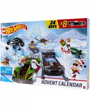 Advent Calendar 24 Day Holiday Surprises with Cars and Accessories Ages 3 and Older - CN18Z06IQH3 $14.53 Advent Calendars