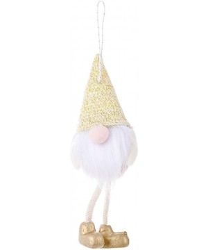 Swedish Gnome Christmas- Santa Handmade Gnome Plush Doll Hanging Pendant Ornaments Scandinavia Elf Decoration for Home Holida...