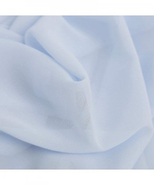 Chiffon Backdrop Curtains 4.8ft x 8ft Baby Blue Sheer Backdrop Drapes Weddings Stage Decoration Birthday Party Photography Ba...