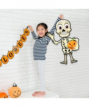 4 Sets Funny Halloween Party Decoration Jointed Figures Halloween Door Hanger- Hanging Halloween Wall Decoration Signs Vampir...