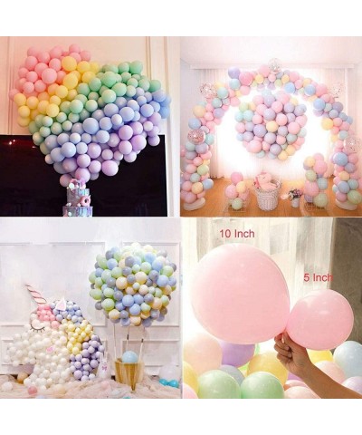 5 Inch Mini Pastel Latex Balloons 200pcs Macaron Candy Colored Latex Party Balloons for Wedding Graduation Engagement Birthda...