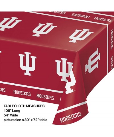 Indiana University Plastic Tablecloths- 3 ct - CW18NRCK367 $22.17 Tablecovers