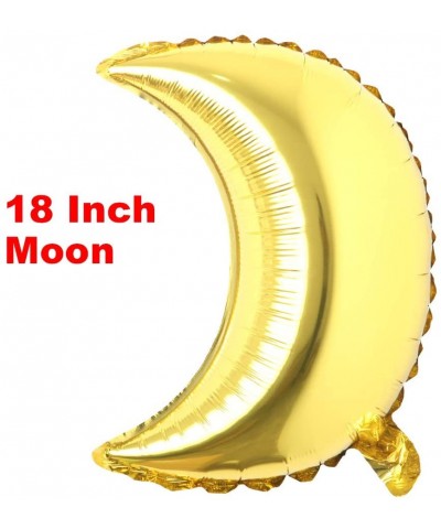 18 inch Moon Eid Al-Fitr Holiday Aluminum foil Helium Balloons Birthday Holiday Party Supplies Wedding Layout Decoration (18 ...