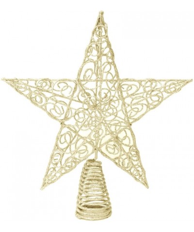 Star Treetop- 10-Inch Gold - C81159ZHQ05 $9.37 Tree Toppers