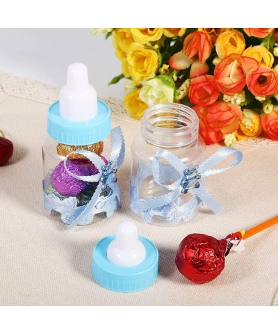 Baby Shower Favor Boxes +24pcs Feeder Style Candy Bottle for Baby Shower Party Supplies Cute 1st Birthday Girl Decoration (24...