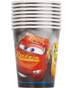 Disney Cars 3 Birthday Party Supplies Pack Including Cake & Lunch Plates- Cutlery- Cups- Napkins (8 Guests) - C718R42IHQC $13...