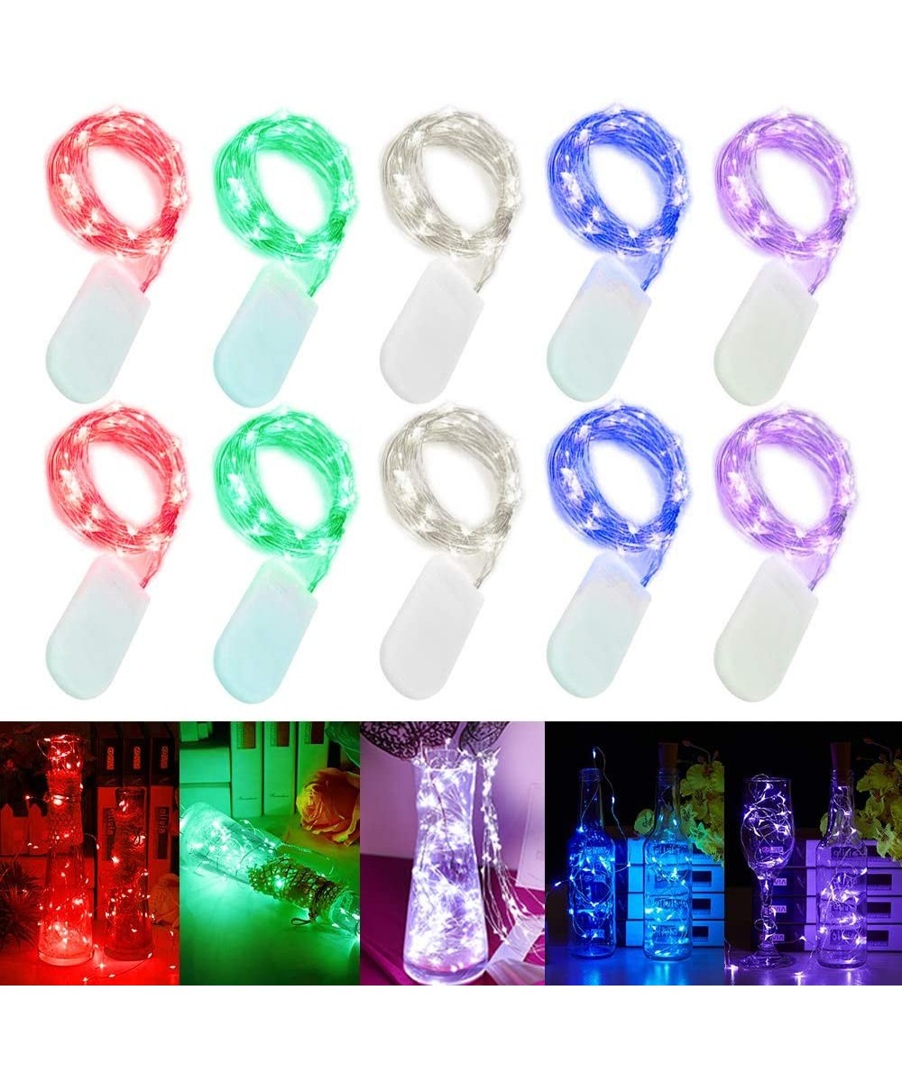 Led Fairy String Lights Battery Operated for Wedding Centerpiece Christmas Garlands Mason Jar Craft Party Vase Decoration (Mu...