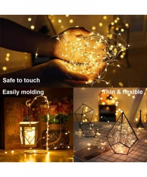 Fairy Lights USB Plug in- 100 LED 33Ft Copper Wire Photo String Lights with 50 Clips for Hanging Pictures- Perfect Home Dorm ...