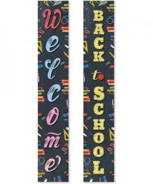 Welcome Back to School Banner-Welcome Back to School Porch Sign 2020 Welcome Back to School Decoration- Welcome Back to Schoo...