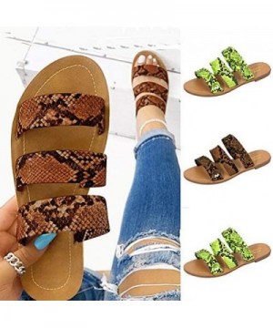 Sandals for Women Wide Width-Women's 2020 Comfy Platform Sandal Shoes Summer Beach Travel Fashion Slipper Flip Flops - Green ...