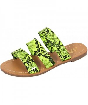 Sandals for Women Wide Width-Women's 2020 Comfy Platform Sandal Shoes Summer Beach Travel Fashion Slipper Flip Flops - Green ...