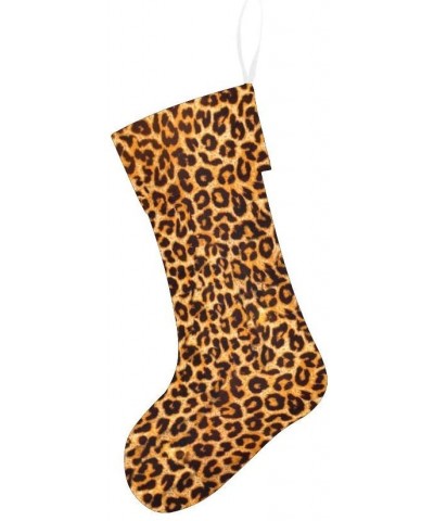 Leopard Texture Christmas Stocking for Family Xmas Party Decoration Gift 17.52 x 7.87 Inch - Multi6 - C519IQOU0OC $11.57 Stoc...