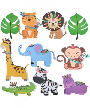 Animal Party Decration-Animal Birthday Party Centerpiece Sticks-Jungle Safari Animal Table Topper Cutouts for Baby Showers Ki...