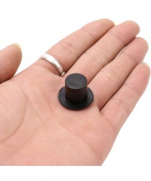 100 Pieces Mini Black Top Hats- Plastic Magician Hats for DIY Decoration Party Supplies - C218Q0ZTTG6 $5.62 Favors