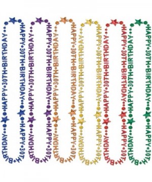 12-Pack "30th" Birthday Beads-of-Expression Party Item- 36-Inch - CQ11HURK5U3 $11.60 Favors