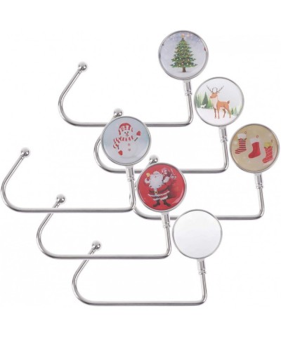 Christmas Stocking Holder Metal Hooks Hanger Safety Hang Grip Stocking Clips for Christmas Tree Fireplace Party Decoration (M...