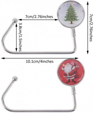 Christmas Stocking Holder Metal Hooks Hanger Safety Hang Grip Stocking Clips for Christmas Tree Fireplace Party Decoration (M...