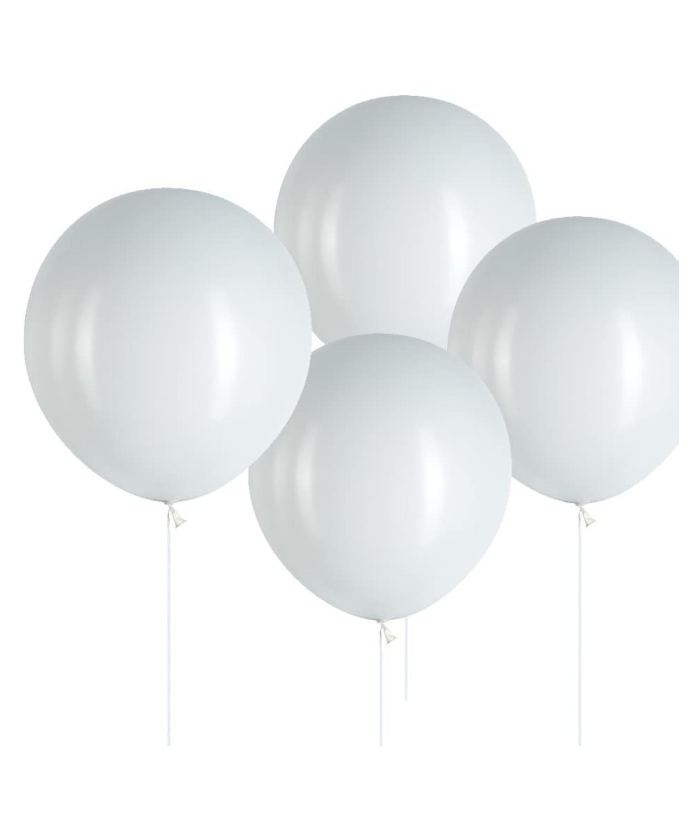 18" White Big Balloons Round Latex Helium Balloons for Party Decoration- Pack of 24 - 18" White 24 Pcs - CV18CN6D5SM $6.77 Ba...