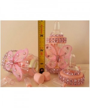 Unbranded 12 Pink Fillable Butterfly Bottles Baby Shower Favors Prizes Girl Decorations - CL17Z2QGEAE $13.24 Favors