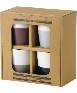 Coffee Studio 40032948 Mug Grande Mixed Set of 4- Porcelain- 18.9 oz. - Mixed - CA18EI8LHSL $43.49 Tableware