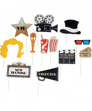 Paper Movie Night Photo Stick Props - CN11TMKYPKH $6.80 Photobooth Props