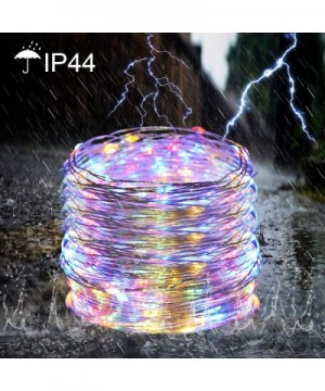 2 Pack Multicolor Fairy Lights Battery Operated - 66ft 200 LED Remote Control Fairy String Lights- 8 Mode Fairy Lights for In...