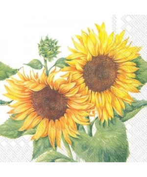 Sunflower Plate & Napkin Bundle for 20 Guests with Bonus Party Planning Checklist- 5 Items - C218QCSQGLU $16.52 Party Packs