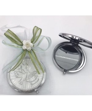 Bautizo Recuerdos. My Baptism Holy Spirit Silver Plate Mirror memories Party Favor Set (12) - C3182TEKZQ5 $14.92 Party Favors