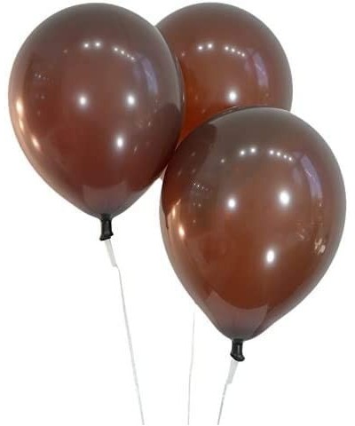 Woodland Party Decorations Balloons 40 Pack- 12 Inch Brown Orange Fruit Green Latex Balloons with Confetti Balloon for Baby S...