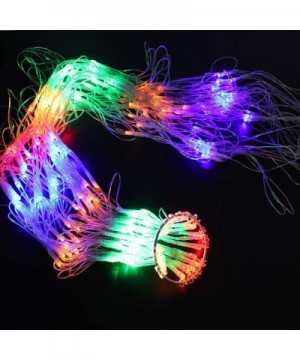 Colorful Decorative Net Lights- 160LED Outdoor Decoration Mesh Light- Waterproof for Christmas Window Display - CA19I2YNNZA $...