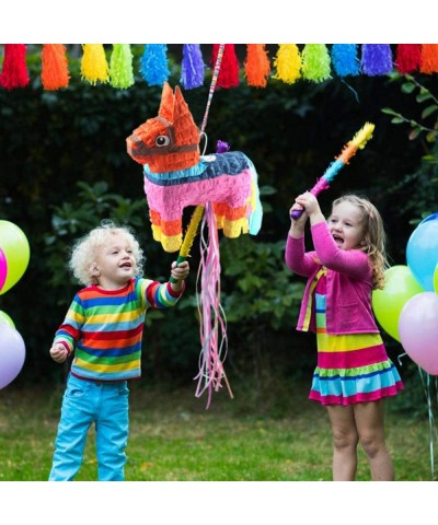 Donkey Pinatas - 2 Sizes Mexican Pinatas with Hanging Loop (13 x17 in)- Colorful Festival Party Supplies Favor for Fiestas- C...