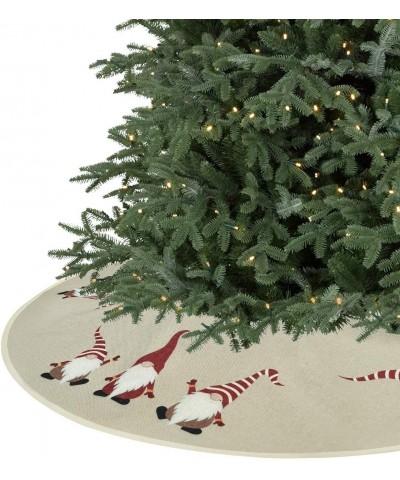 36 inches Christmas Tree Skirt- Burlap Santa Xmas Tree Skirt for Christmas Decorations Indoor Outdoor - CV18XI7RY4A $11.86 Tr...