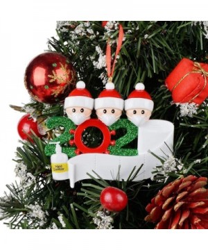 Christmas Ornament with Face Mask Hand Sanitizer Toilet Paper Personalized Survivor Family 2020 Christmas Holiday Decorations...