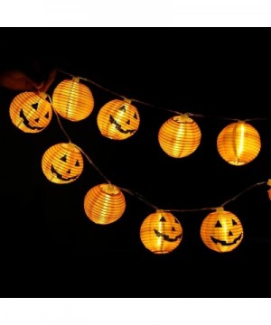 Lightning Deals Pumpkin String Lights-Halloween 20 LED Halloween Indoor Decor Fairy Lights Battery-Powered Warm Lights by ZYo...