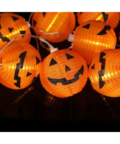 Lightning Deals Pumpkin String Lights-Halloween 20 LED Halloween Indoor Decor Fairy Lights Battery-Powered Warm Lights by ZYo...