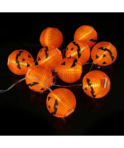 Lightning Deals Pumpkin String Lights-Halloween 20 LED Halloween Indoor Decor Fairy Lights Battery-Powered Warm Lights by ZYo...