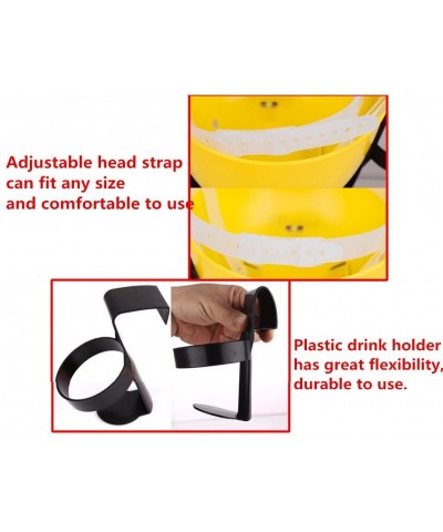 Soda Cola Beer Hat Cap Drinking Helmet with Straw for Party Game(Soccer Football) - C012J0TD9TR $11.88 Party Hats