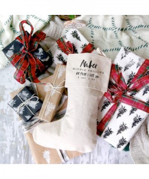 Newborn Baby Christmas Stocking- Gift Bag- and Holiday Decorations - Newborn Baby - C119348Y225 $9.44 Stockings & Holders