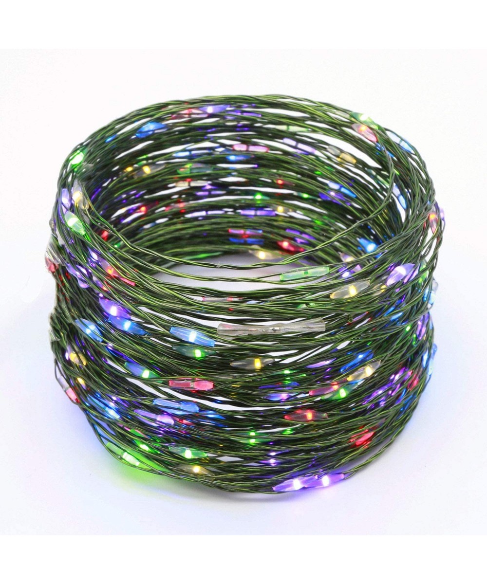 Fairy String Lights with Adapter- 50 Feet 150 LEDs Waterproof Starry Copper Wire Lights- Home Decor Firefly Lights for Garden...