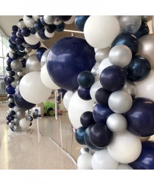 18 Inch Dark Blue Big Balloons 25 Pack Thick Latex Balloons Durable Party Balloon - Dark Blue - C519CMN8N3N $11.09 Balloons