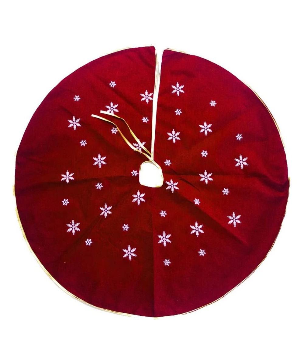 Christmas Tree Skirts for Xmas Gift Holiday Party Home Decorations - C218KODUQ3W $10.79 Tree Skirts