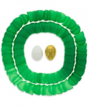 Set of 46 Green Plastic Eggs + 1 White Egg + 1 Golden Easter Egg - C818L6R90IS $11.11 Party Games & Activities